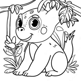 Iaskravi Tvarini Tropichnogo Lisu Rozmalovka 139437-70555