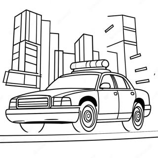 Suchasnii Politseiskii Avtomobil Rozmalovka 16081-3516