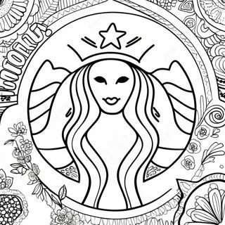 Rozmalovka Logotipu Starbucks 25524-5565