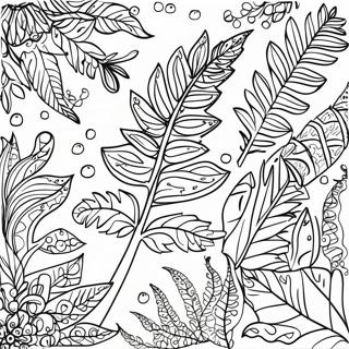 Skladne Listia Paporoti Rozmalovka 26338-5753