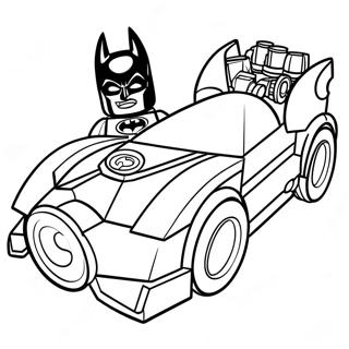 Lego Betmen Z Betmobilem Rozmalovka 29296-6384
