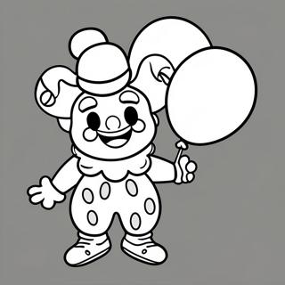 Grailivii Kloun Z Povitrianimi Kuliami Rozmalovka 33537 7319