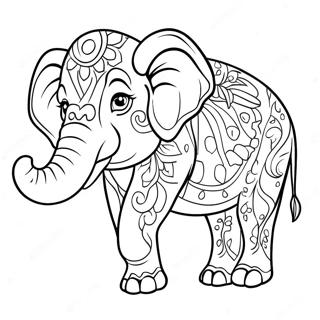 Velichnii Slon U Tsirku Rozmalovka 33538 7322