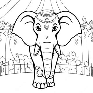 Velichnii Slon U Tsirku Rozmalovka 33538 7323