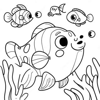 Бабл Гаппі Розмальовки