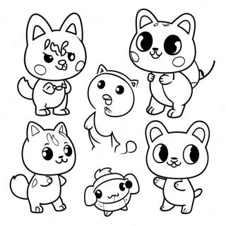 Rozmalovka Grailivi Domashni Tvarini Animal Crossing 37836-8270