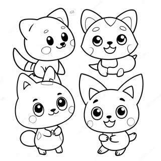 Rozmalovka Grailivi Domashni Tvarini Animal Crossing 37836-8271