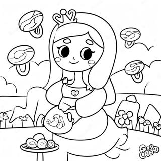 Rozmalovka Printsesi Babblgam U Krayini Tsukerok 41004 8961