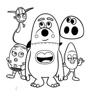 Iaskravi Personazhi Pixar Rozmalovka 41912-9157