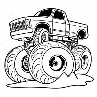 Rozmalovka Z Monstr Trakom Shcho Rozchavliuie Avtomobili 4289-1767