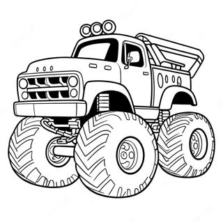 Rozmalovka Z Monstr Trakom Shcho Dikhaie Vognem 4290-2138