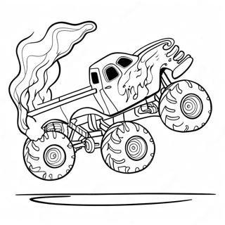 Rozmalovka Z Monstr Trakom Shcho Dikhaie Vognem 4290-2139