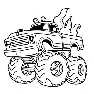 Rozmalovka Z Monstr Trakom Shcho Dikhaie Vognem 4290-2140