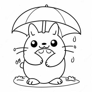 Milii Totoro Z Parasolkoiu Rozmalovka 43811-9575