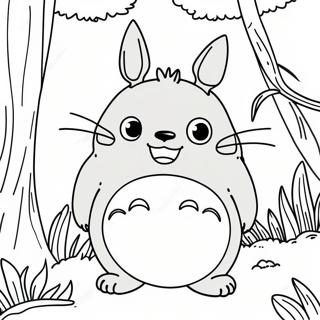 Shchaslivii Totoro V Lisi Rozmalovka 43812-9579