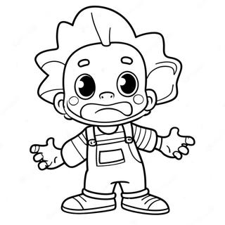 Chaki Finster Dolaie Svoyi Strakhi Rozmalovka 45493-9966