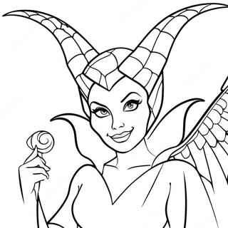 Malefisenta Z Drakonom Rozmalovka 45757-10015