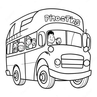 Rozmalovka Z Ekskursiieiu Magichnogo Shkilnogo Avtobusa 49692-10873
