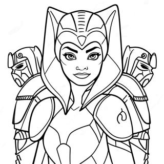 Asoka Tano Z Klonovanimi Soldatami Rozmalovka 51539 11277