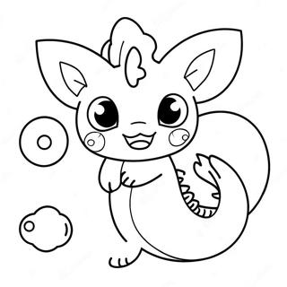Milii Vaporeon Z Bulbashkami Rozmalovka 54270-11876