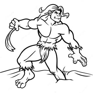 Tarzan U Diyi Rozmalovka 54364-11907