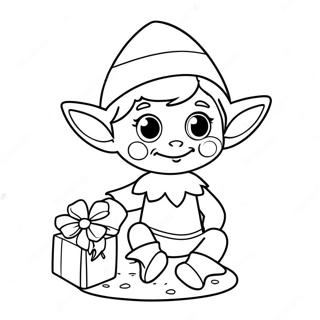 Prigodnitskii Elf Na Politsi Rozmalovka 60404-13238