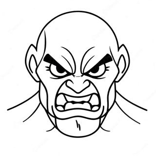 Zlii Personazh Gniv Rozmalovka 61234-13458