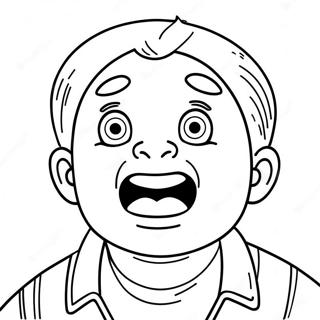 Pereliakanii Personazh Strakh Rozmalovka 61235-13461