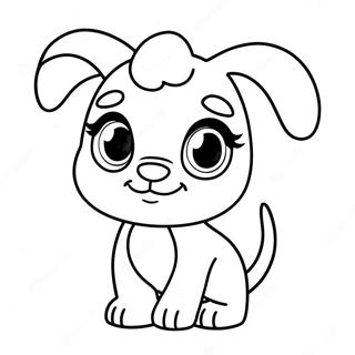 Milii Shchenia Z Littlest Pet Shop Rozmalovka 63889-14166