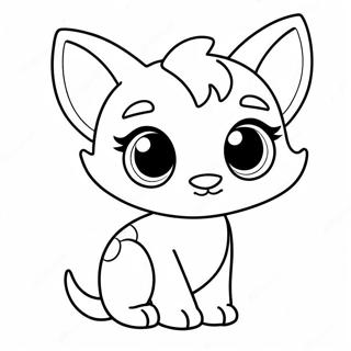 Charivne Koshenia Z Littlest Pet Shop Rozmalovka 63890-14170