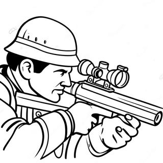 Snaiper Call Of Duty Na Pritsili Rozmalovka 64250 14252