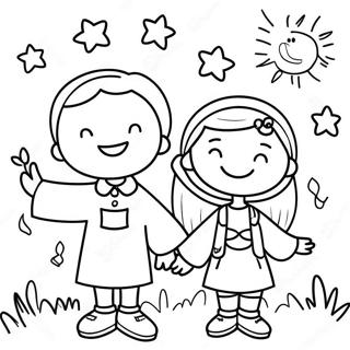 Rozmalovka Shchaslivikh Mirnikh Ditei 64807-13958