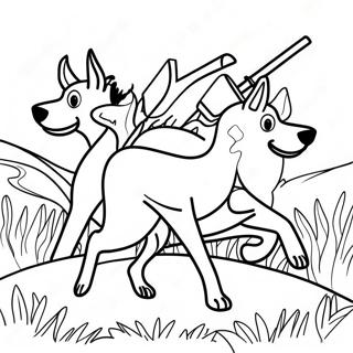 Полювання Розмальовки