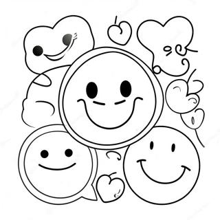 Смайлик Розмальовки