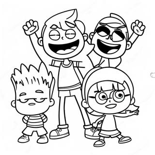 Personazhi Guchnogo Domu Rozmalovka 71957-15815