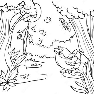 Rozmalovka Stseni V Sadu Edemu 72287 16072