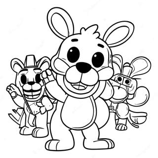 Fnaf Безпека Порушення Розмальовки