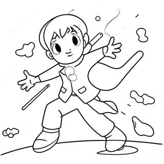 Rozmalovka Dinamichnoyi Stseni Dii Produgi 74292-17634