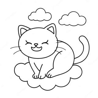 Rozmalovka Sonnii Kit Na Khmari 77009 19732