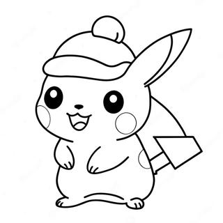 Rozmalovka Pikachu V Santa Shaptsi 79047-21310