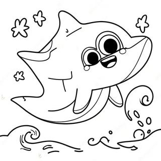Shchasliva Rozmalovka Z Bebi Shark Na Khellovin 79205-21437
