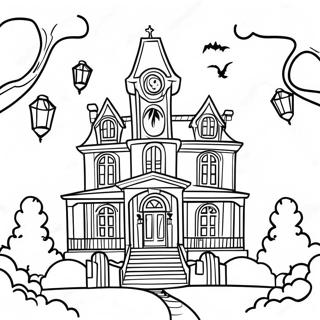 Rozmalovka Budinku Z Prividami 80643-22538