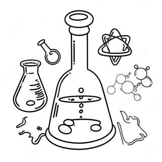Rozmalovka Veselogo Khimichnogo Laboratoriyi 82085-23658