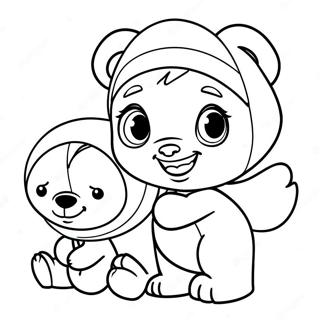 Prigodnitska Rozmalovka Mashi Ta Vedmedia 82832-24273