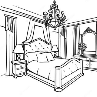 Elegantna Spalnia Rozmalovka Interieru 83243-24594