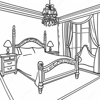 Elegantna Spalnia Rozmalovka Interieru 83243-24595