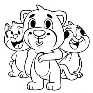 Govoriuchii Tom Z Druziami Rozmalovka 83830 25051