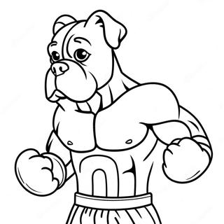 Rozmalovka Boksera V Diyi 84137-25289