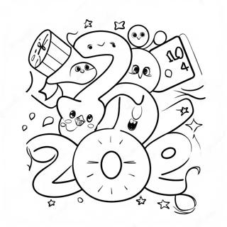 Rozmalovka Vesela Zvorotnia Vidlik Do Novogo Roku 2024 84318-25441