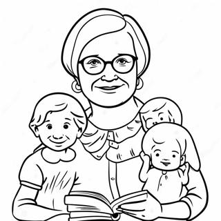 Babusia Z Onukami Rozmalovka 84550-25623